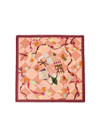 Gift to Self Silk-Wool Square Scarf【limited edition】 image 1