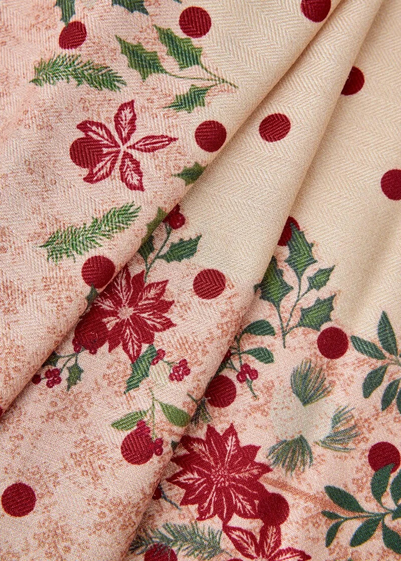 Token of Luck Silk-Wool Square Scarf image 3