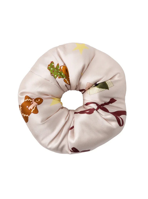 Gift to Self Silk Puffy Scrunchie【limited edition】 image 0