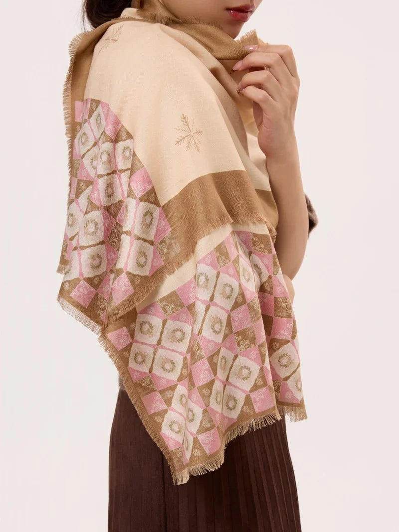 Sweet Prelude Silk-Wool Long Wrap image 0