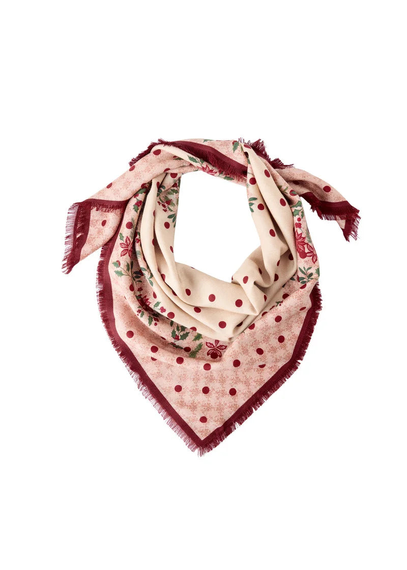 Token of Luck Silk-Wool Square Scarf image 2