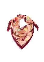 Gift to Self Silk-Wool Square Scarf【limited edition】 image 2