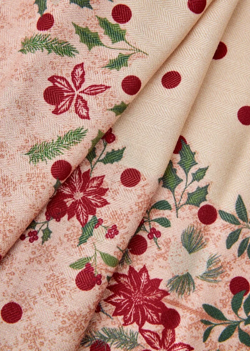 Token of Luck Silk-Wool Square Scarf - Image 4