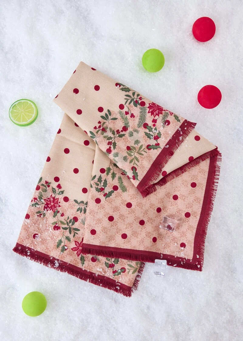 Token of Luck Silk-Wool Square Scarf - Image 6